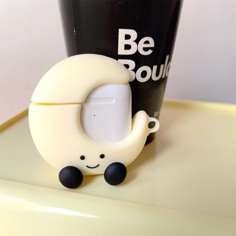 适用苹果新四代无线蓝牙耳机保护套AirPods4卡通可爱软壳工厂直销|undefined