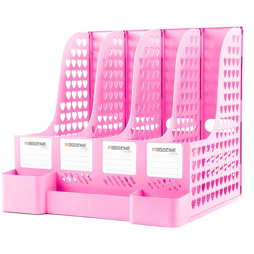 Оптовая продажа утолщенных каркасов для документов Коробка для хранения документов Коробка для документов на рабочем столе Колонка для документов