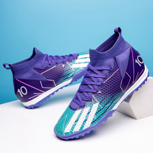 Football shoes summer new style student adult professional TF broken nails men's training shoes women's ag long nails cross-border shipping