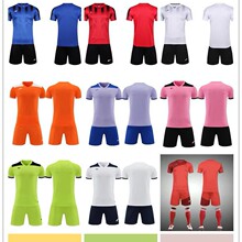 源头直供爆款跨境男女短袖套装舒适速干儿童成人训练运动足球球衣