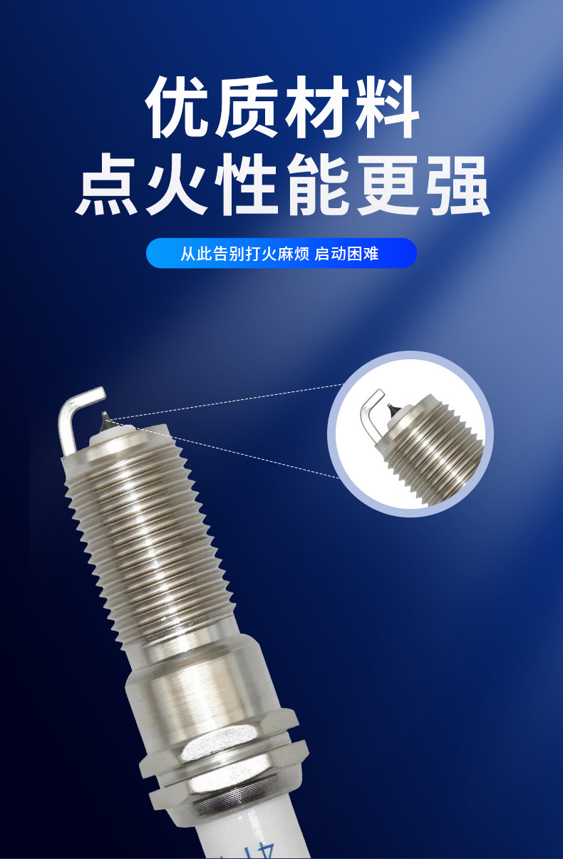Suitable for Malibu Ignition System Accessories, Automotive Iridium Spark Plug Ngk93330 41-103, Direct Supply Across Borders