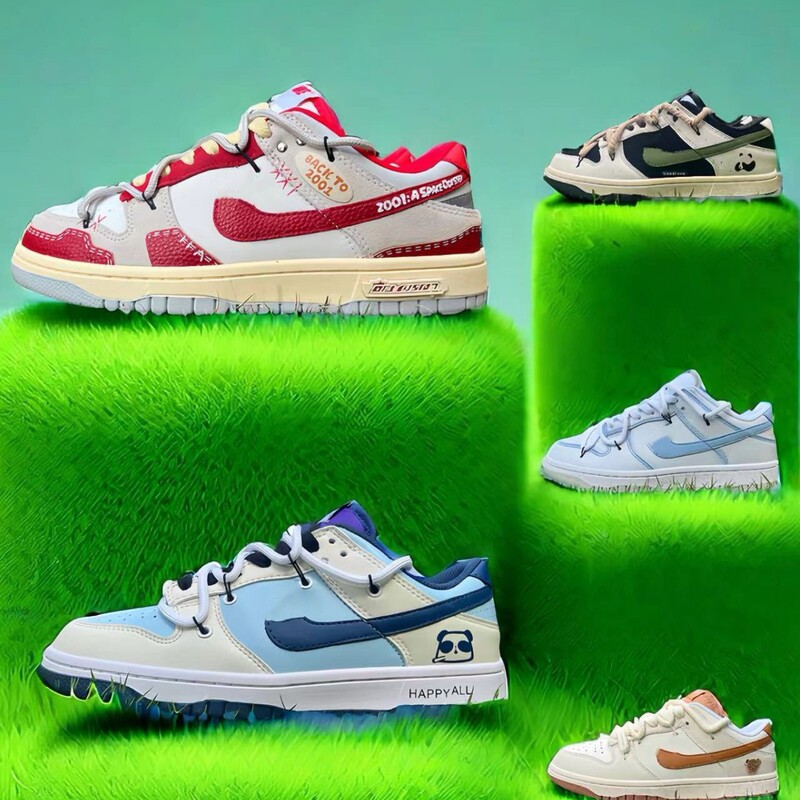 Deconstructed Drawstring Buckle Series Low-Top Sports Casual Sneakers for Men and Women Couples Deconstructed Drawstring Buckle Series Low-Top Sports Casual Sneakers for Men and Women Couples