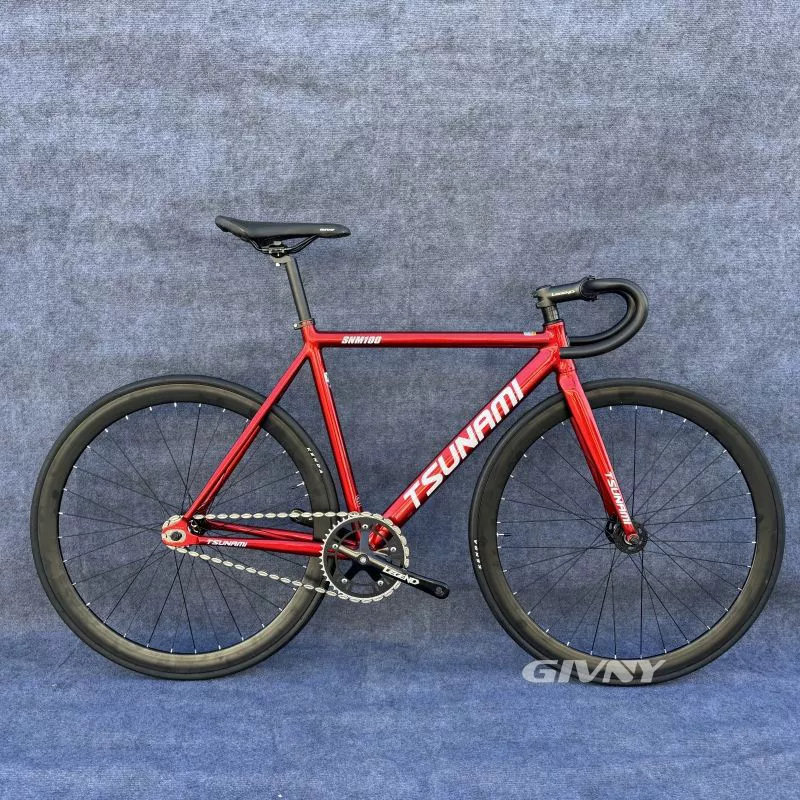 TSUNAMI Сунами Tsunami Dead Flying SNM-100 Dead Flying Bicycle Racing Vehicle Firm Firm Firm Field Aluminum Alloy