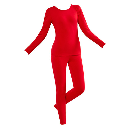 Big Red Thermal Underwear Women's Suit Couple Style Chinese Red Wedding Cotton Red Autumn Clothes and Autumn Pants for Men