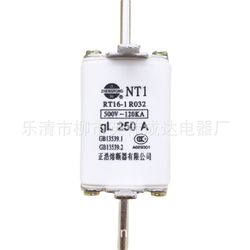 NT1方刀形陶瓷熔断器 RT16-1 R032低压熔断器100A 125A 160A 200A