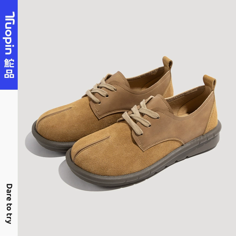 Туфли Tuopin Four Seasons в стиле Birkenstock, японские туфли для рыбалки, лоферы без застежек, повседневные туфли на плоской подошве TP456AD