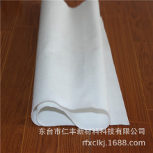 厂家直销7 200克白色针刺非织造布 黏胶纤维吸水亲水卫材用无纺布