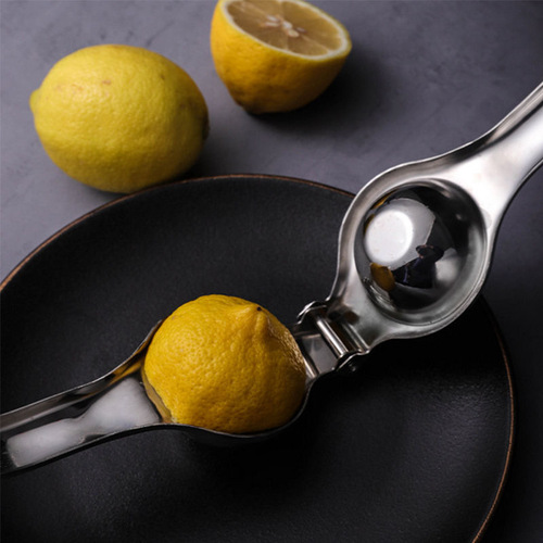 Cross-border new stainless steel manual lemon clip commercial fruit orange juice squeezer hand-pressed juicer
