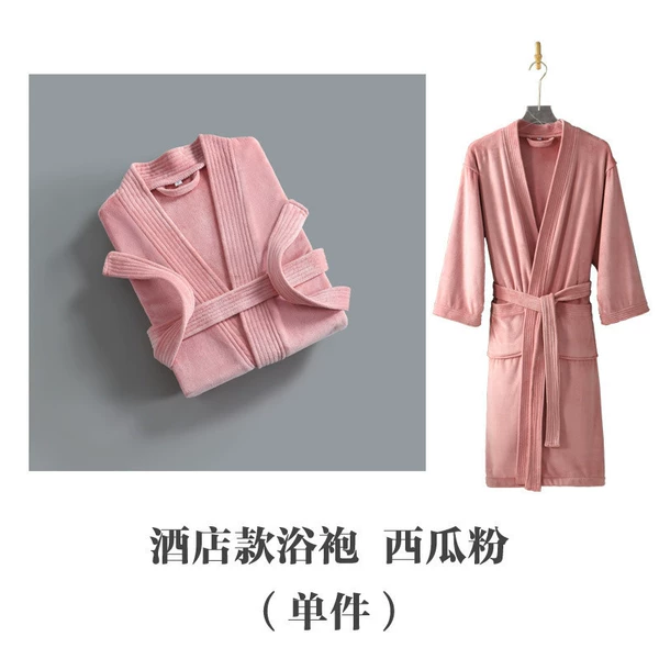 Hotel quality (watermelon pink) bathrobe