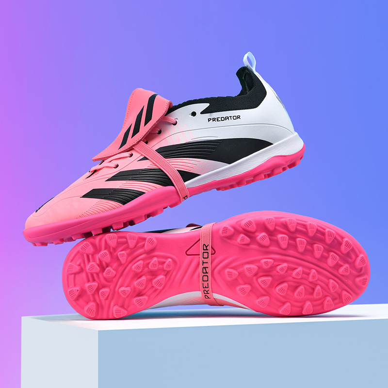 Nuevos zapatos de fútbol transfronterizos para hombres adolescentes, zapatos de entrenamiento de entrenamiento de clavos, zapatos de moda para estudiantes