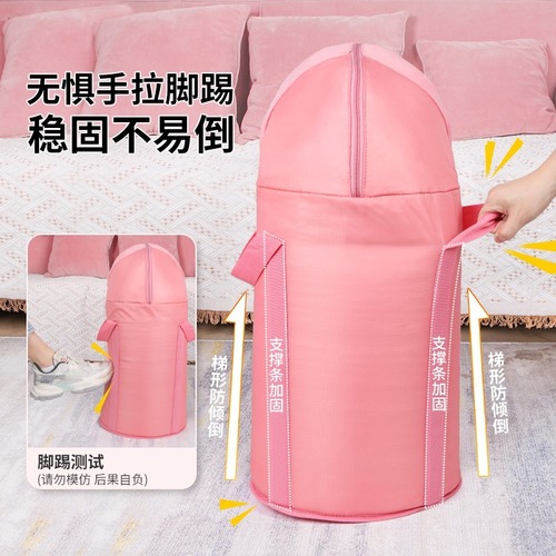 保温折叠泡脚桶旅行便携泡脚袋加高加深过膝家用宿舍洗脚盆养生