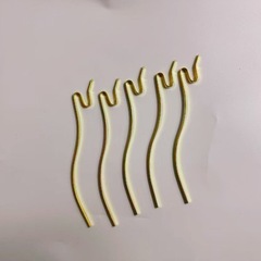 アクセサリーは蛇の形のかんざしの棒の鉄のアクセサリーの部品を配合します。