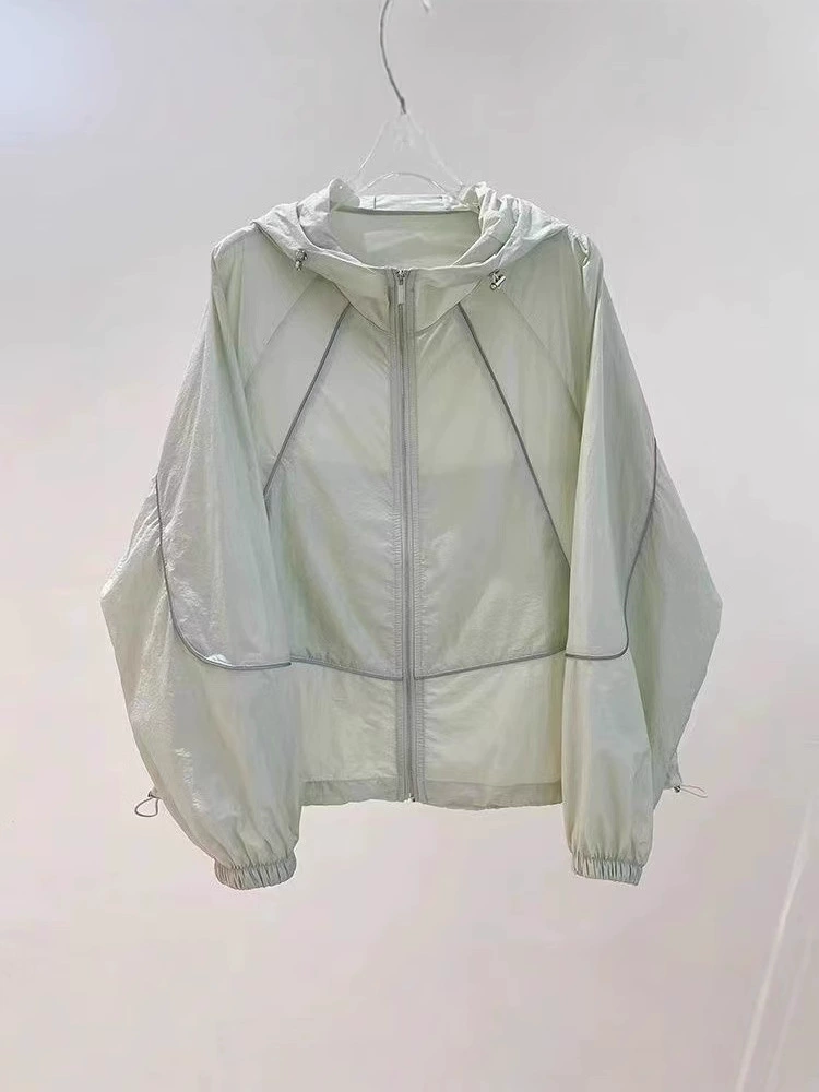 Воздухопроницаемая Oversized летняя куртка для защиты от солнца - стильная кардиган от , идеально для теплых дней