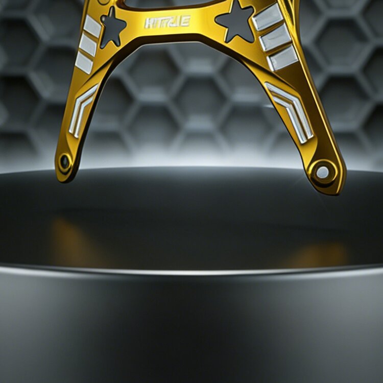 Suitable for Yamaha 25 Models Xmax300 Modified Integrated Front Windshield Aluminum Alloy Bracket Made of 6061 Material