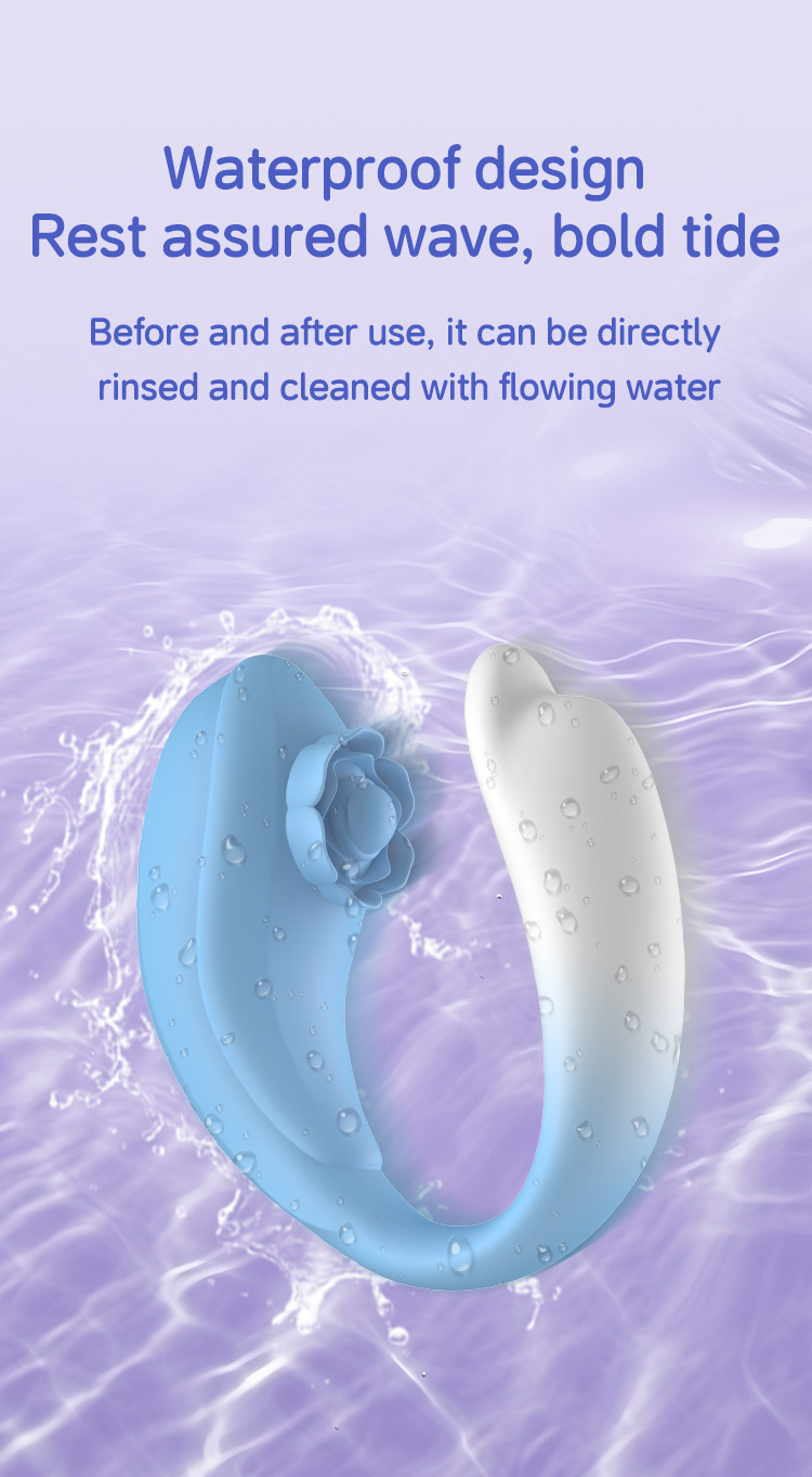 Neuer, per App fernsteuerbarer, U-förmiger, tragbarer Vibrations-Ei-Masturbator für Erwachsene mit verschiedenen Frequenzen – ideal für den Außenbereich._voghion.com