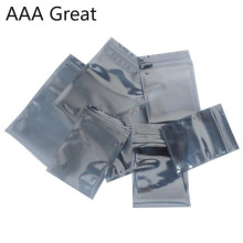 50Pcs/Lot Antistatic Aluminum Storage Bag Ziplock Bags跨境专