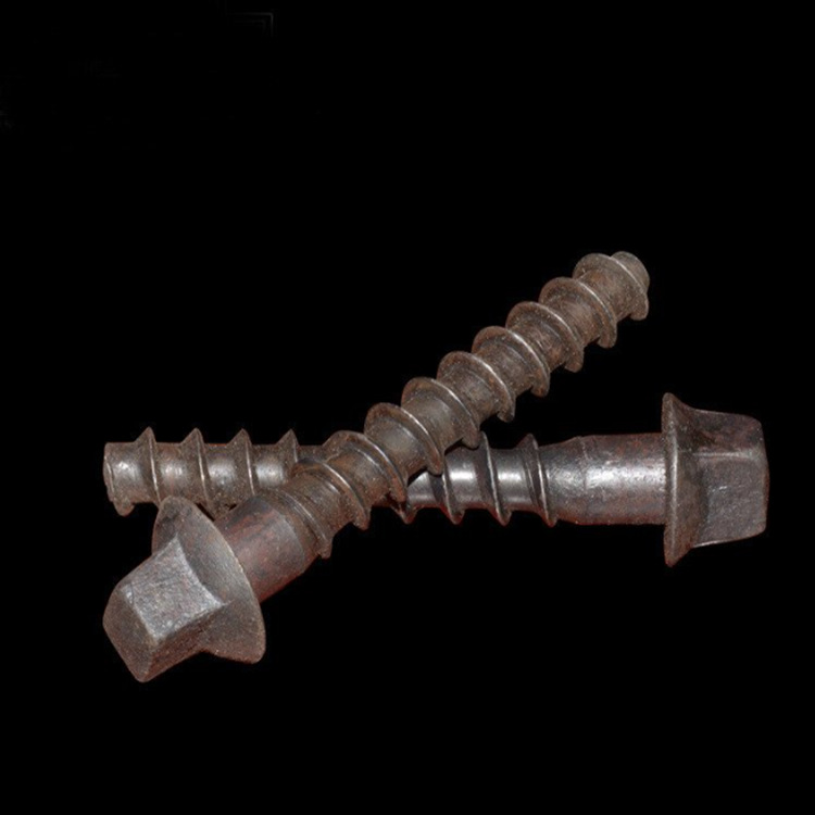 Fábrica directa tornillo de tornillo de tornillo de tornillo ferroviario 24 tornillo de tornillo de doble cabeza de tornillo