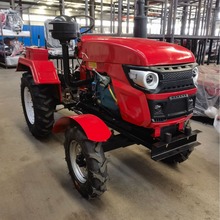 四轮拖拉机农用旋耕机多功能乘坐式回填开沟一体机耕田园地果园