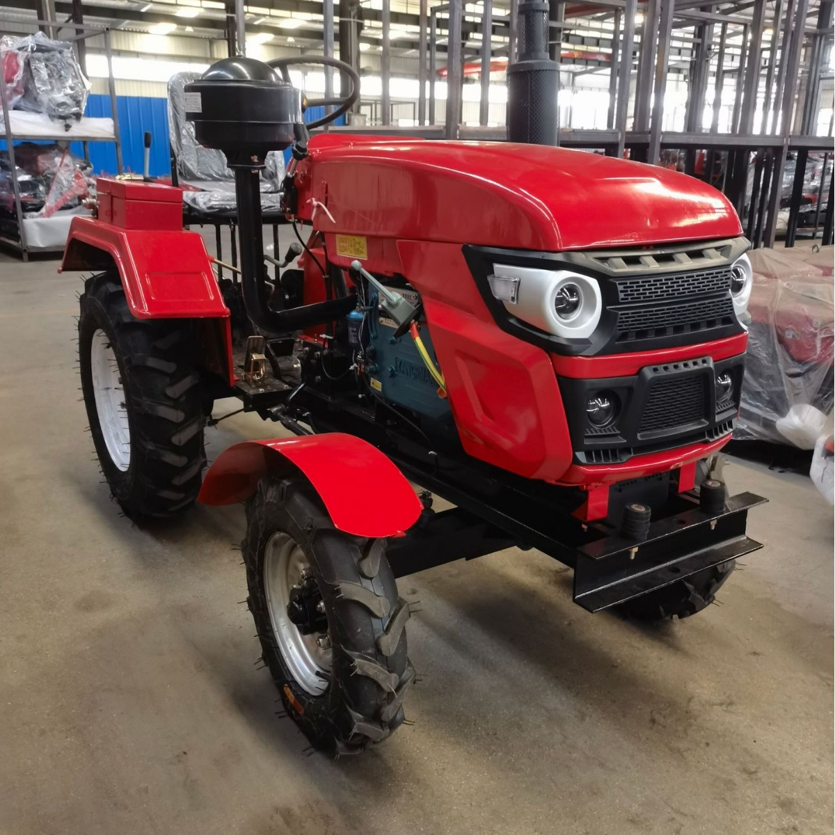 四轮拖拉机农用旋耕机多功能乘坐式回填开沟一体机耕田园地果园