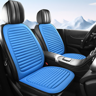 New Car Seat Cushion, Universal for All Seasons, Single Seat Cool Silk Seat Cushion, Summer Breathable Car Cushion Manufacturer, Drop Shipping