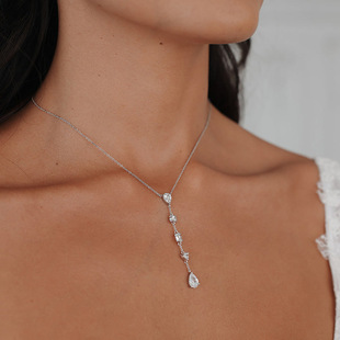 �W���¿��OӋ���ʯ�朻�Y�Ʒ�p�ݸ߼���ˮ��ë���necklace