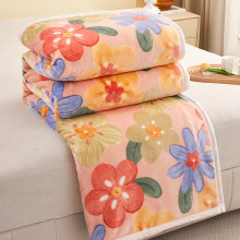 加厚云貂绒毛毯办公室午睡法兰绒毯春秋沙发盖毯珊瑚绒空调小毯子