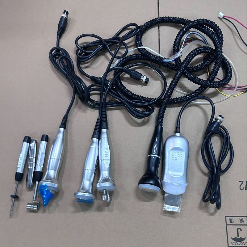 皮膚管理器五代黒真珠大気泡総合顔ケア美容器部品プローブハンドル|undefined