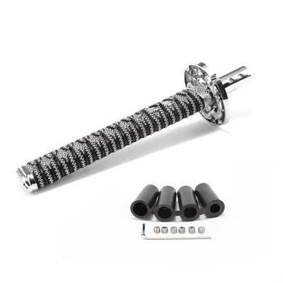 Head Gear Lever Shift Lever | Cab and accessories - black-silver-15cm
