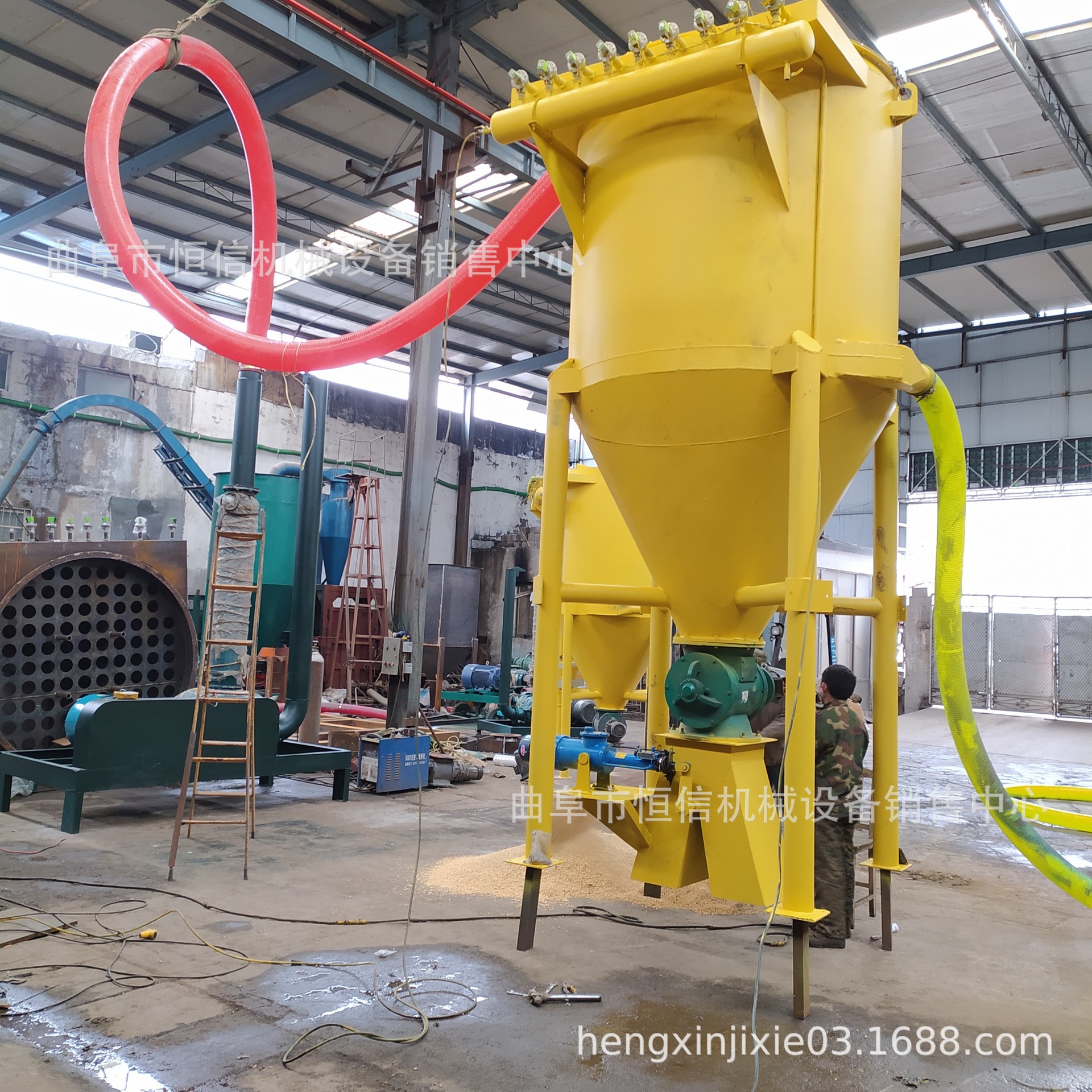 水泥灰气力卸船机zcjb 风送型石灰石粉无粉尘气力吸灰机 生产直供