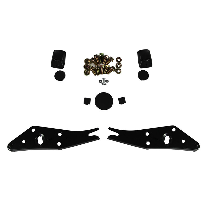 Adecuado para el parachoques trasero del Toyota Tacoma 2005-2015, modelo de ensamblaje original en color negro.