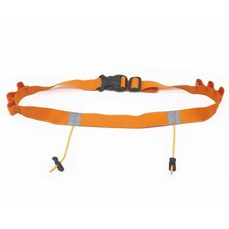 Maratón número cinturón competencia número cinturón cross-country carrera Energía cinturón de medición noche corriendo cinturón reflectante