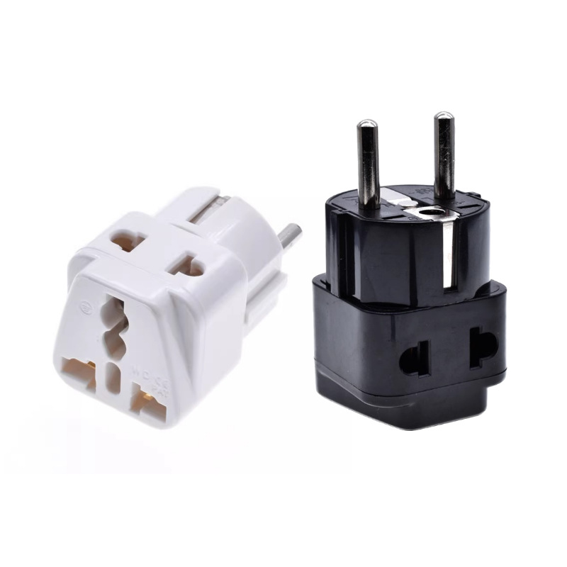 一转二插头 德标欧标电源插头转换器插座德国法国俄罗斯韩国WDI-9