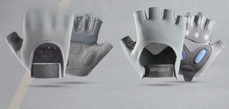 Fitness gloves women's half-finger equipment yoga breathable spinning cycling sports shockproof anti-skid A36-JSP_maomaolike.com