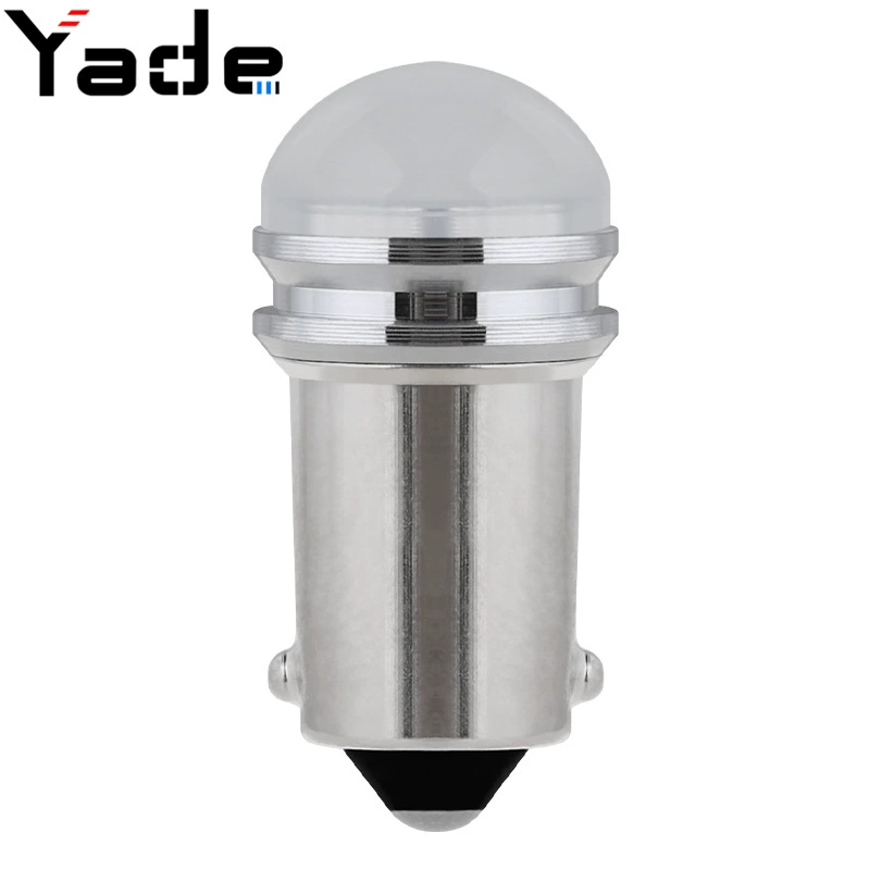 Мотоцикл автомобиль светодиодный индикатор ширины BA9S 2835 3SMD номерной знак свет для чтения дверной фонарь задний фонарь