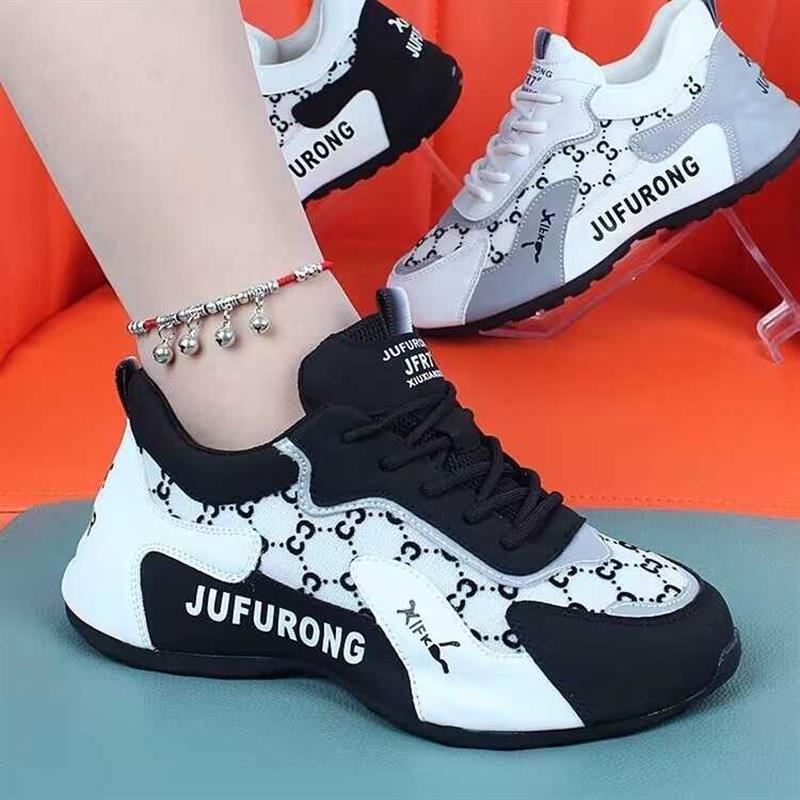 Mesh breathable clunky sneakers for women 2023 new summer muffin versatile comfortable soft bottom casual sports running shoes Mesh breathable clunky sneakers for women 2023 new summer muffin versatile comfortable soft bottom casual sports running shoes