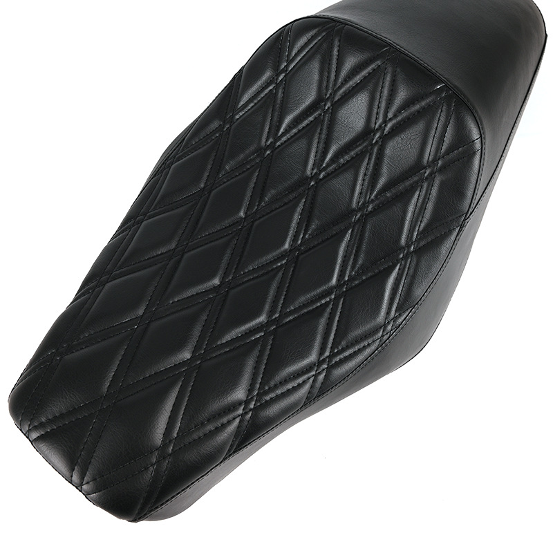 Suitable for Harley Xl883 X48 1200 Modified One-Piece Hump Cushion Double Front and Rear Integrated Thickeneded Seat Cushion