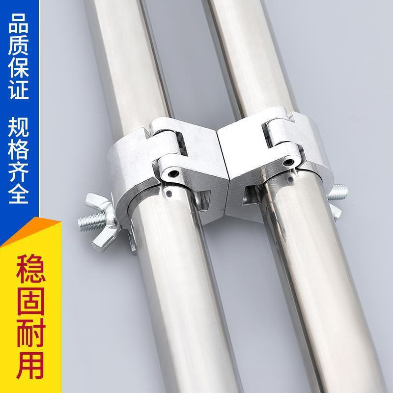 알루미늄 합금 패스너 크로스 유니버셜 패스너 비계 강관 버클 회전식 알루미늄 합금 패스너 원형 파이프 고정 버클