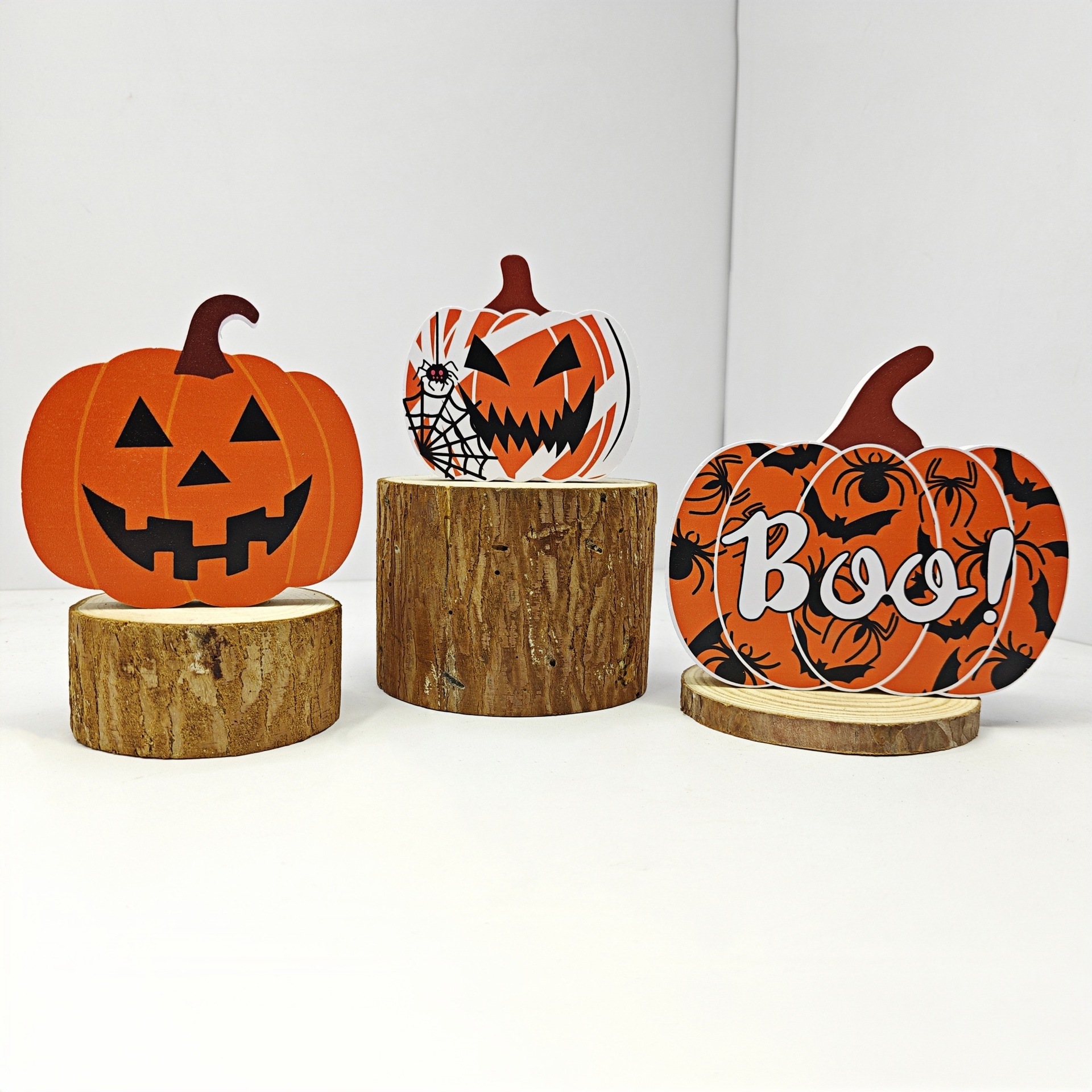 오렌지 호박 3 피스 세트