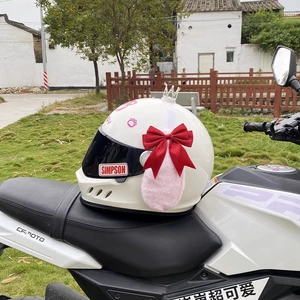 Helmet Accessories Motorcycle Electric Universal Velcro Decoration