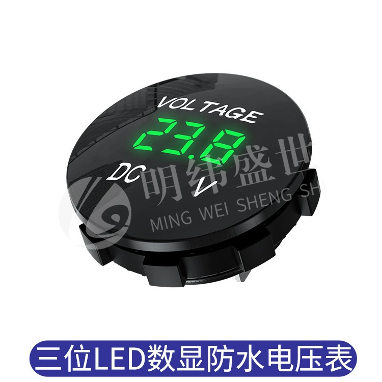 Вольтметр автомобильного аккумулятора модифицированный детектор напряжения зарядки автомобиля DC светодиодный цифровой дисплей 5V12V24V36V48V