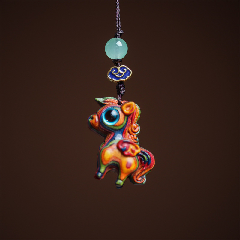 무지개 열대성 에서 성공 펜던트