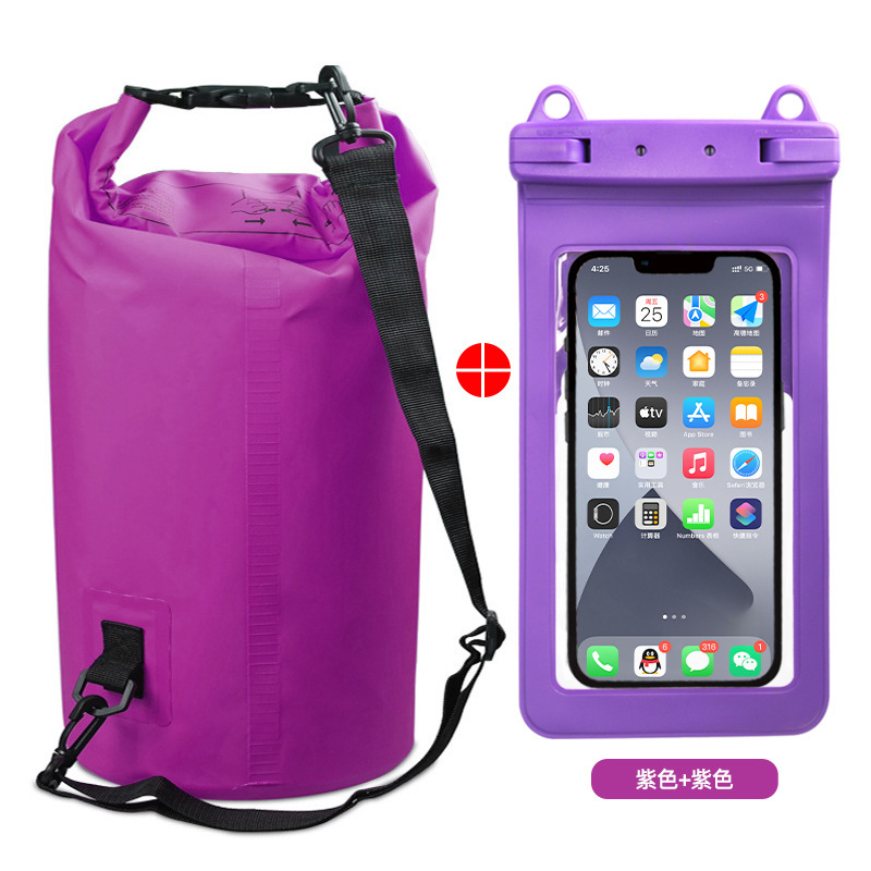 Verano playa caliente deriva bolsa de natación al aire libre mochila individual PVC impermeable bolsa de teléfono móvil Portátil Bolsa de cubo grande