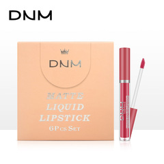 DNM Matte Transfer-Proof Lip Color 6-Piece Set Gift Box, Cross-Border Exclusive