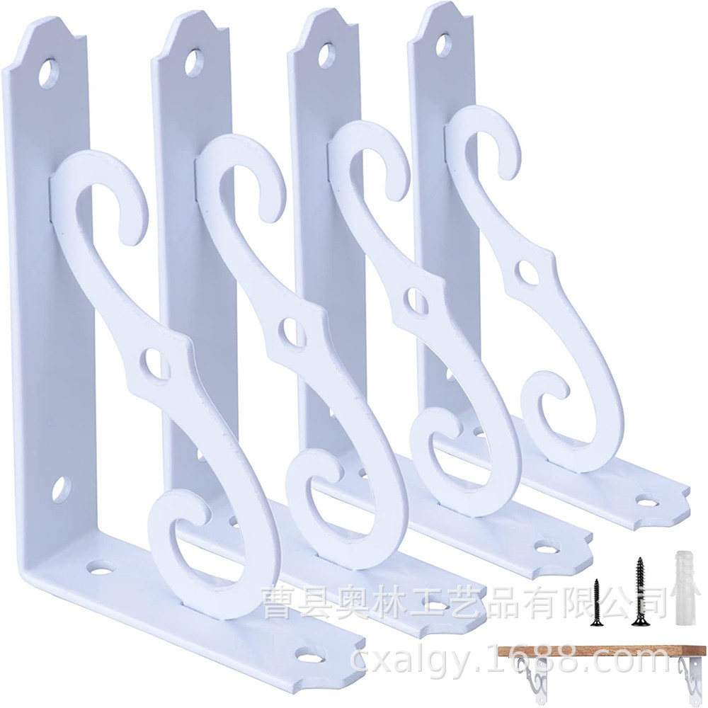 Estante americano soporte trípode soporte fijo pared partición estante pared alargado engrosado