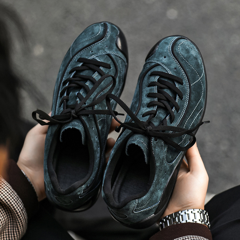 Retro German Training Shoes for Couples, Thin-Soled Racing Shoes, New Spring Outdoor Casual Commuting Shoes, Model 3398