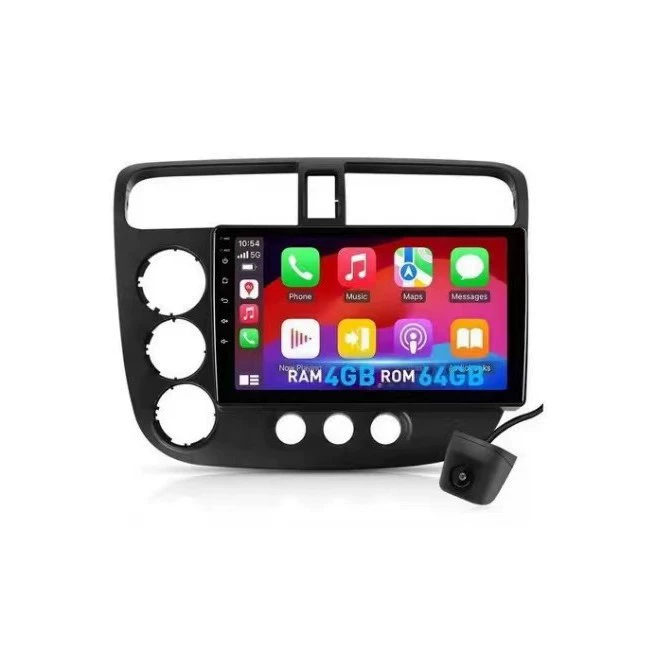 Трансграничное Специально для Honda Civic CIVIC00-06 Android большой экран центрального навигатора GPS Bluetooth