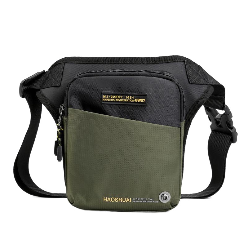 Transfronterizo nuevo multifuncional bolsa de pierna de equitación al aire libre ocio deportes bolsa de pecho bolso crossbody montañismo táctico impermeable bolso de la cintura