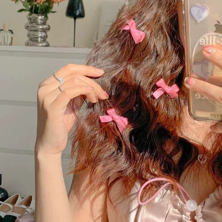 Новый год/Рождество INS, красная пятиугольная звезда-удачи, заколка BB, для чёлки, фиксатор ломких волос