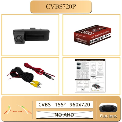 Vehicle camera Audi A1 Octavia handle - cvbs-720p-dynamic-trajectory