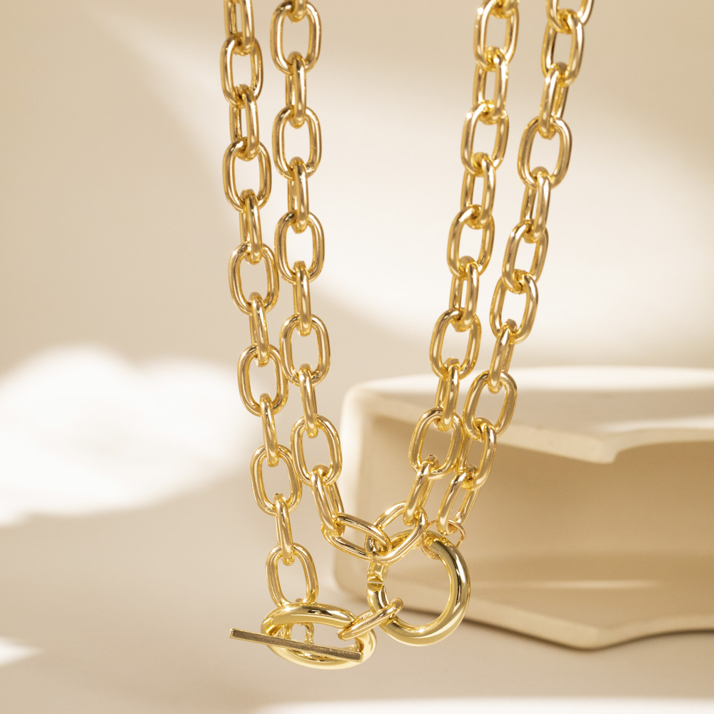 16g Weight Bracelets, Necklace Classification 1 Piece Quantity Street Occasion Alloy Material Geometric Pattern Unisex Gender Plating Design Streetwear Style Streetwear Geometric Alloy Plating Unisex Bracelets Necklace 6